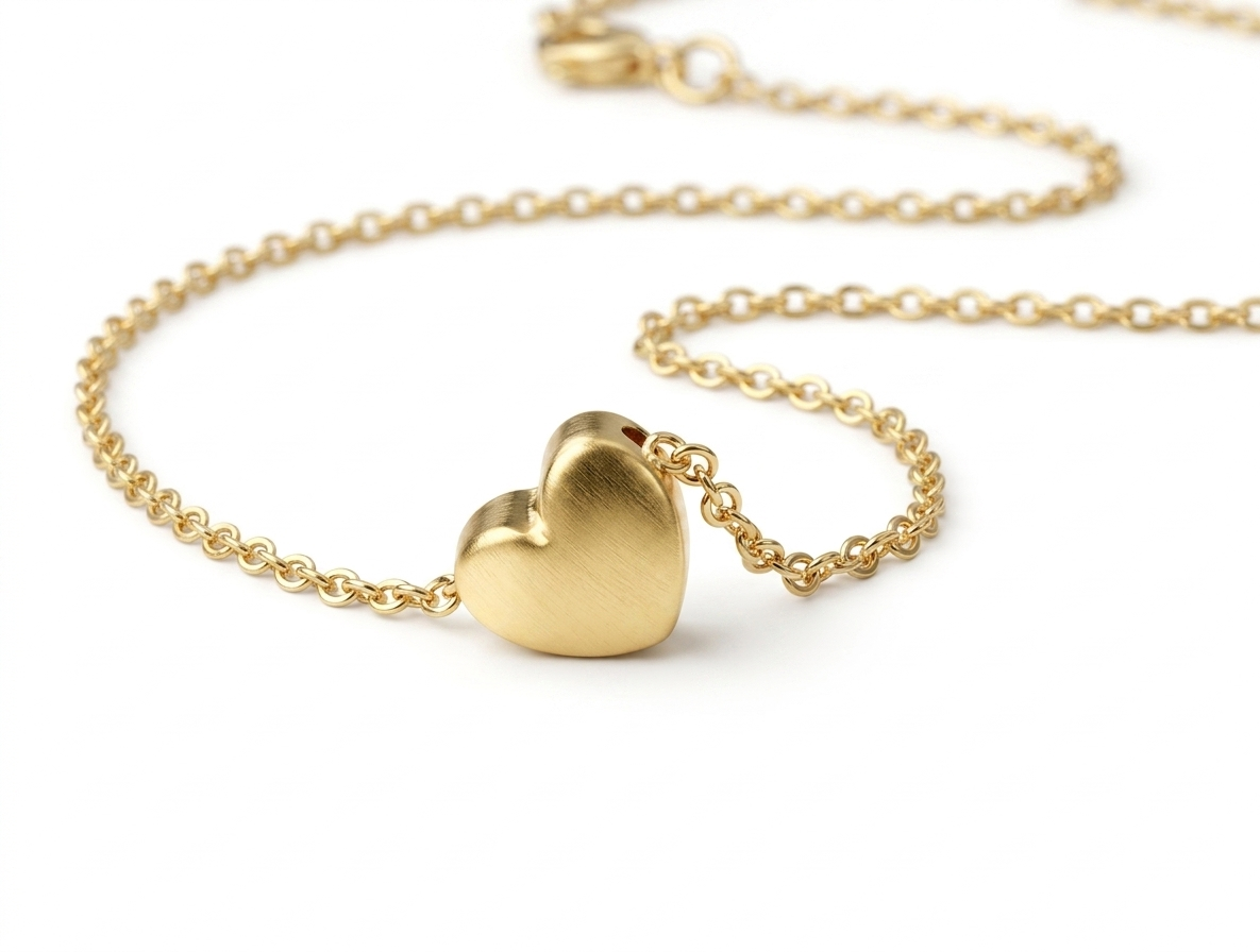 "Dainty Gold Heart Pendant Necklace — Minimalist Daily Wear | Perfect Gift for Her
